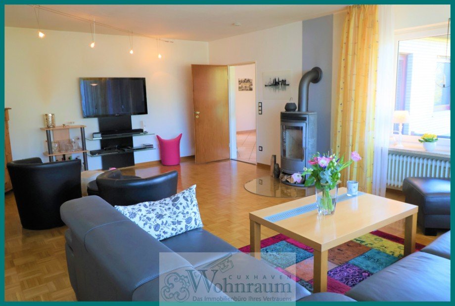 Wohnzimmer Einfamilienhaus Cuxhaven / L�dingworth