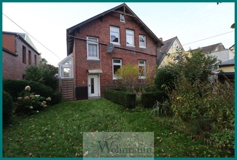 R�ckseite Zweifamilienhaus Cuxhaven