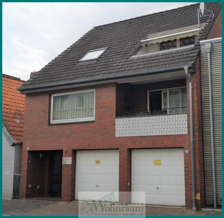 Stra�enansicht Zweifamilienhaus Cuxhaven