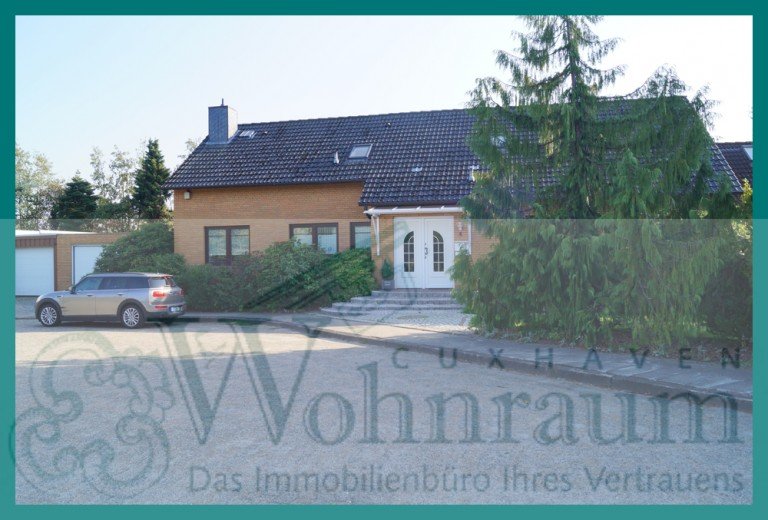 Au�enansicht Cuxhaven Einfamilienhaus Gro�z�giges sehr gepflegtes Haus, nahe Stadtzentrum