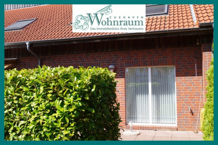 R�chansicht des Hauses Reihenmittelhaus Cuxhaven / Groden