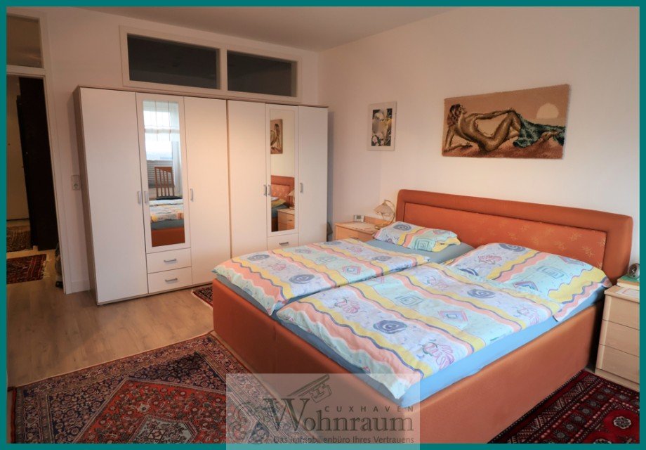 Schlafzimmer Etagenwohnung Cuxhaven / D�se