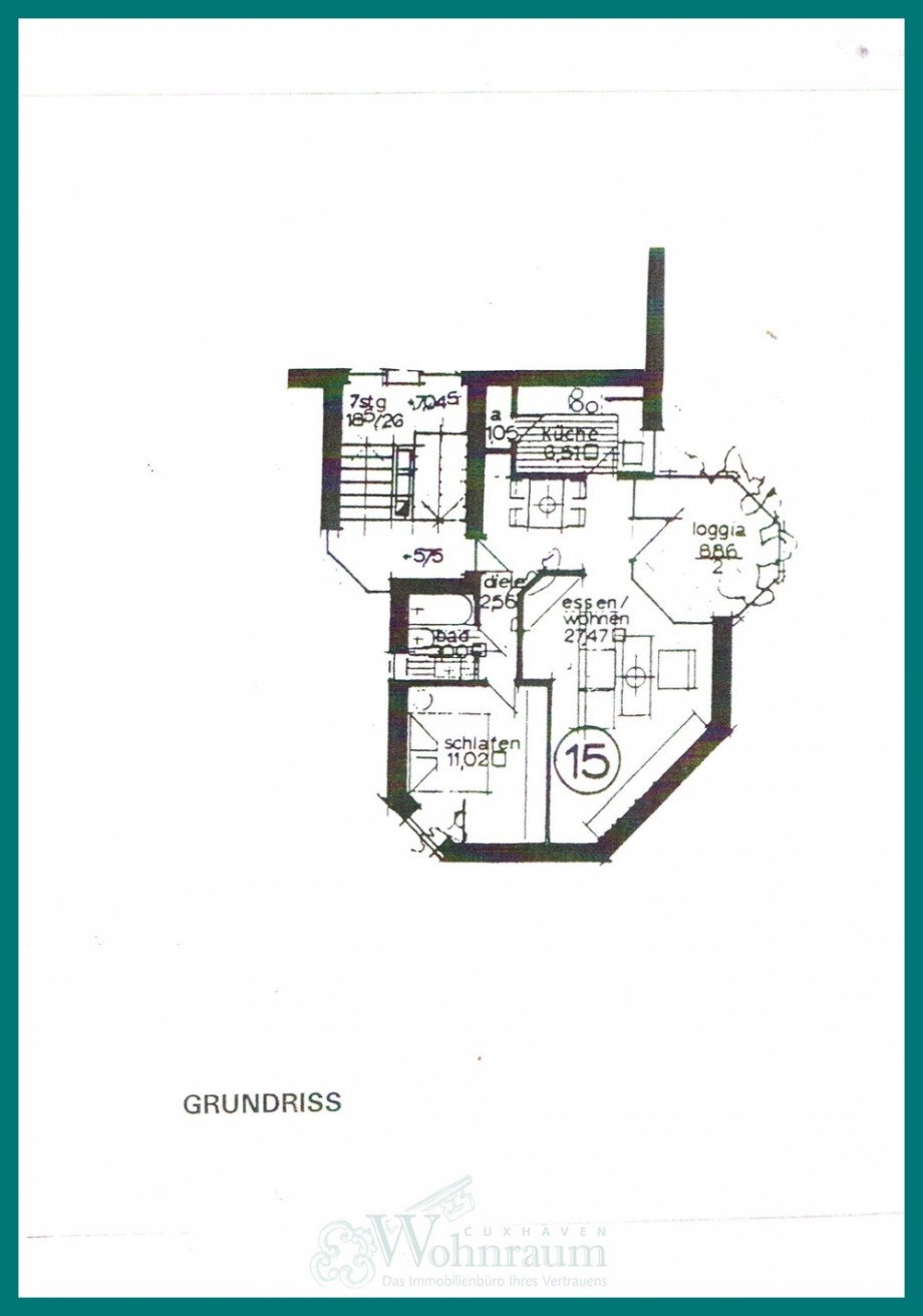 Marienstrasse 41 a Etagenwohnung Cuxhaven