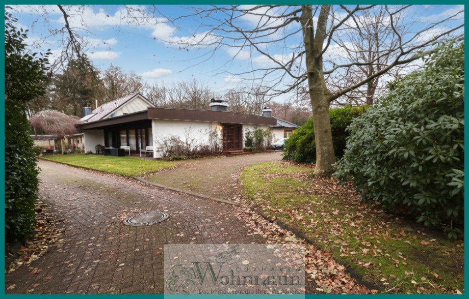 Stra�enansicht Einfamilienhaus Cuxhaven / Sahlenburg