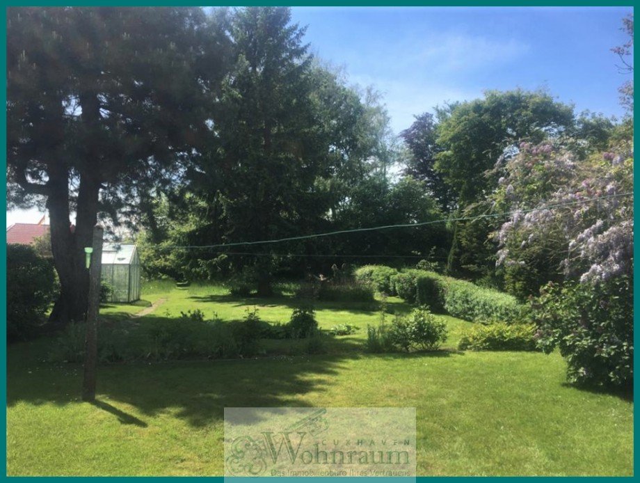 Garten Doppelhaush�lfte Cuxhaven / Groden