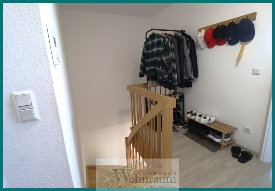 Flurbereich Maisonettewohnung Cuxhaven