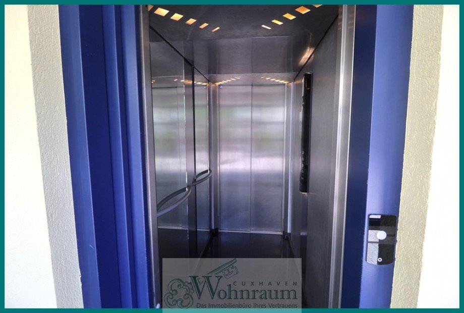 Fahrstuhl im Haus Maisonettewohnung Cuxhaven