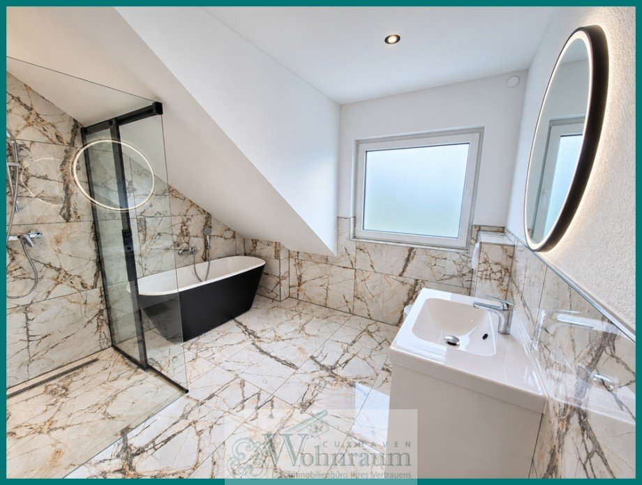 Badezimmer Doppelhaush�lfte Cuxhaven / Altenbruch