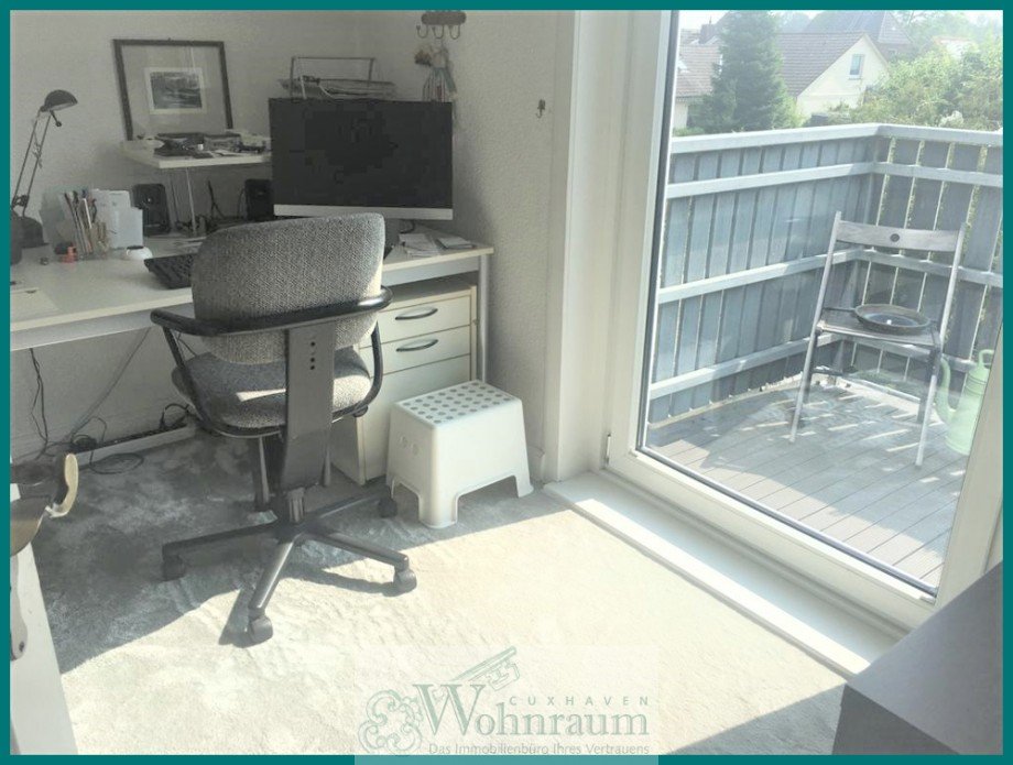 B�ro mit Zugang zum Balkon Einfamilienhaus Cuxhaven / D�se