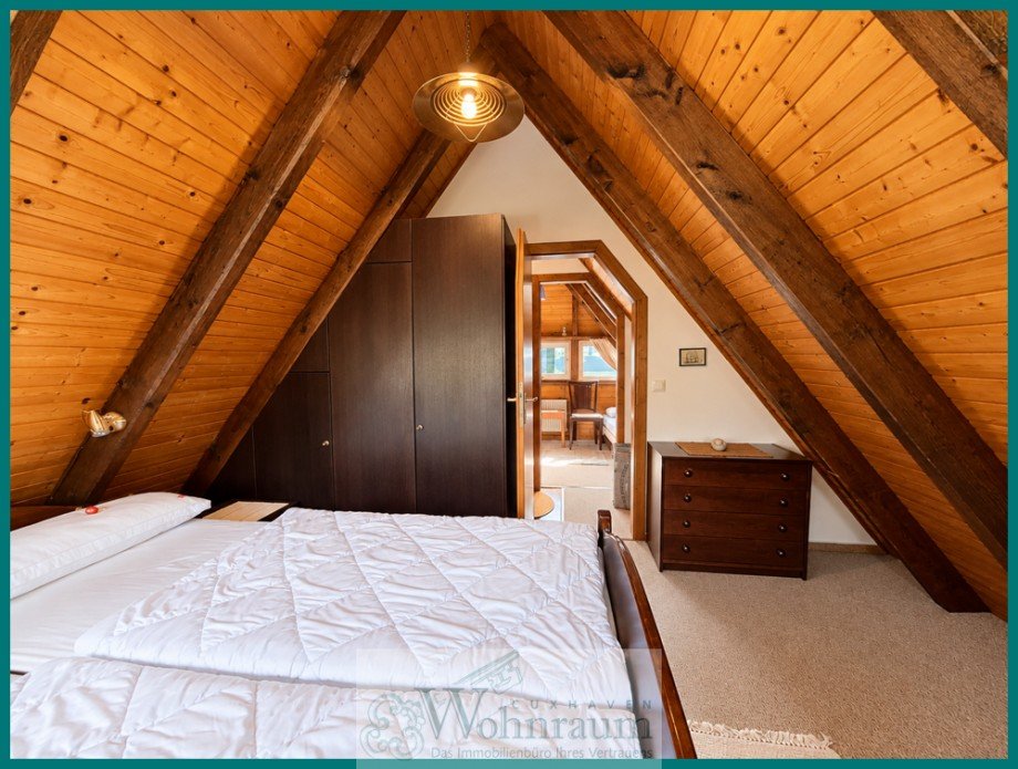 Schlafzimmer 2 Ferienhaus Cuxhaven / Duhnen
