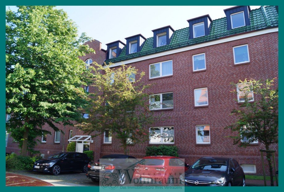 Stra�enansicht Dachgeschosswohnung Cuxhaven