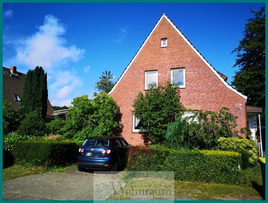 Stra�enansicht Einfamilienhaus Cuxhaven / Altenwalde