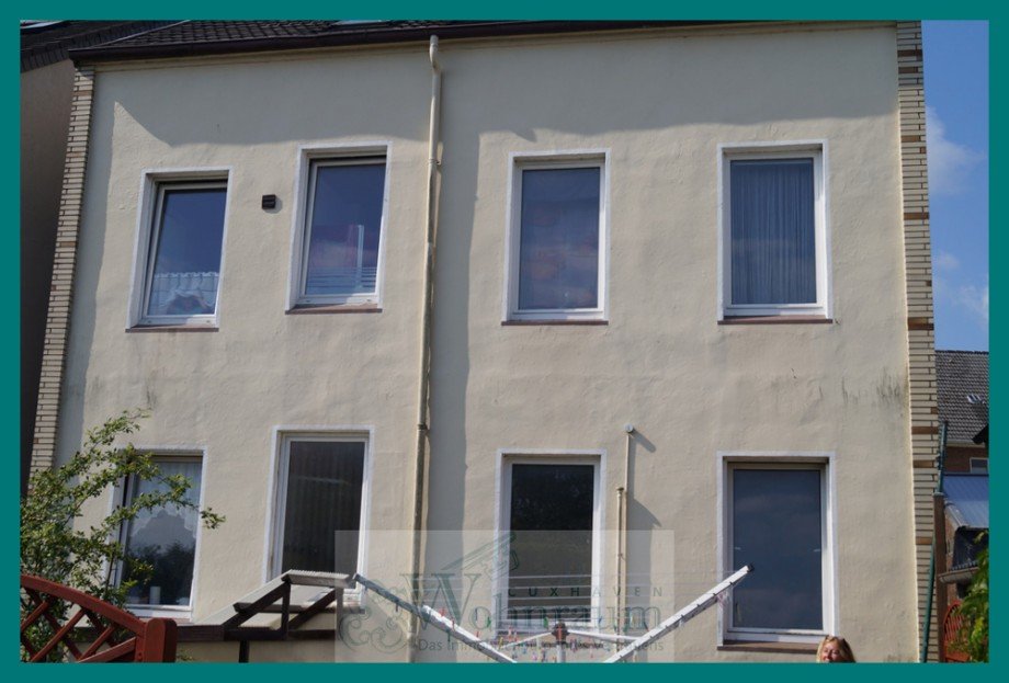 R�ckansicht Mehrfamilienhaus Cuxhaven