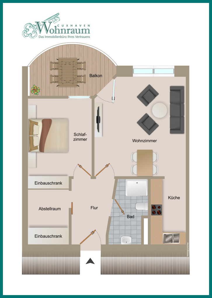  Etagenwohnung Cuxhaven
