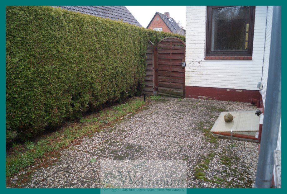 kleine Terrasse Einfamilienhaus Neuenkirchen