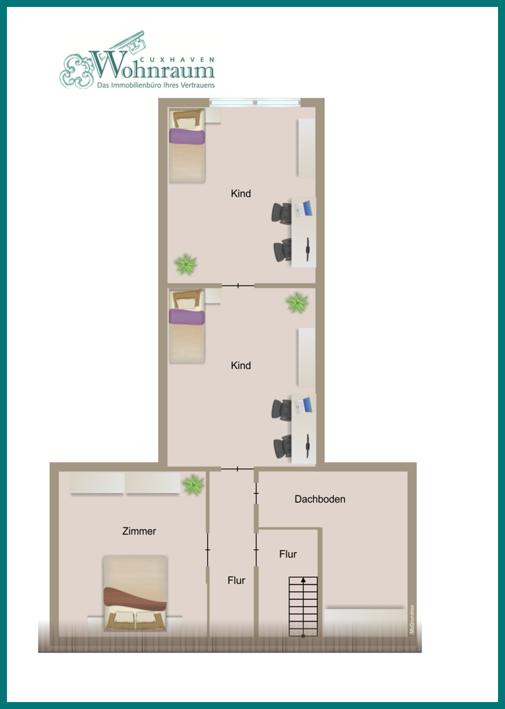 Spitzboden Einfamilienhaus Cadenberge