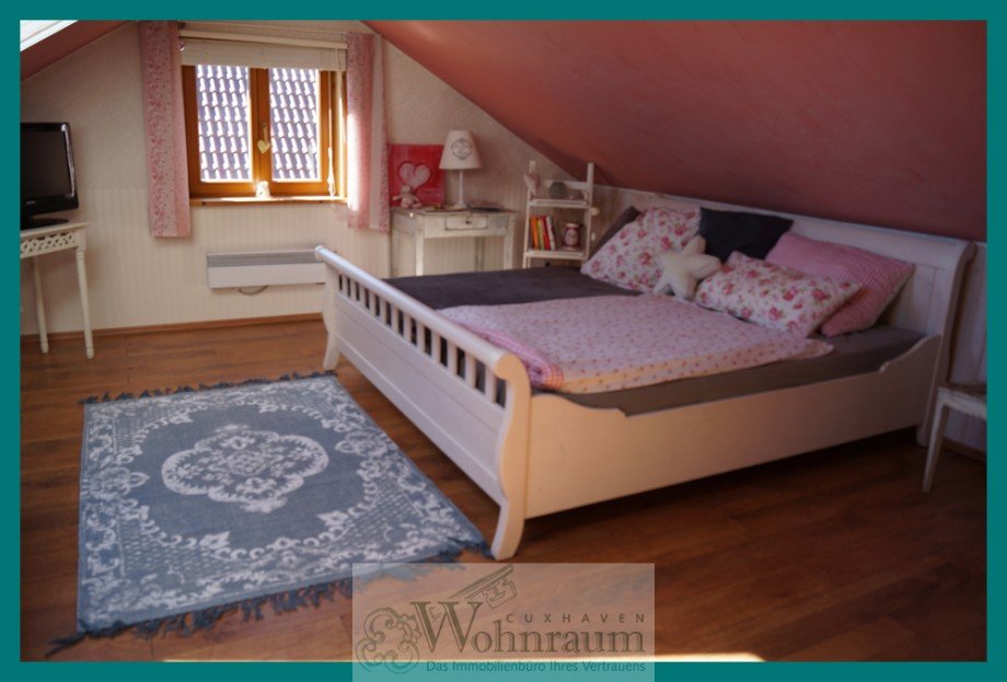 Schlafzimmer im 1.OG... Einfamilienhaus Wurster Nordseek�ste