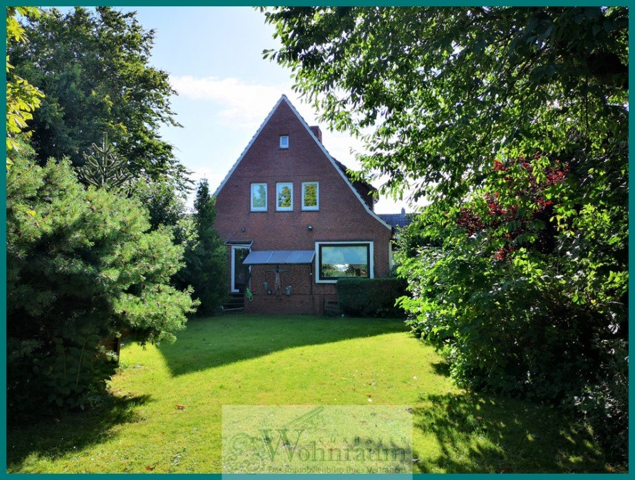 Gartenansicht Einfamilienhaus Cuxhaven / Altenwalde