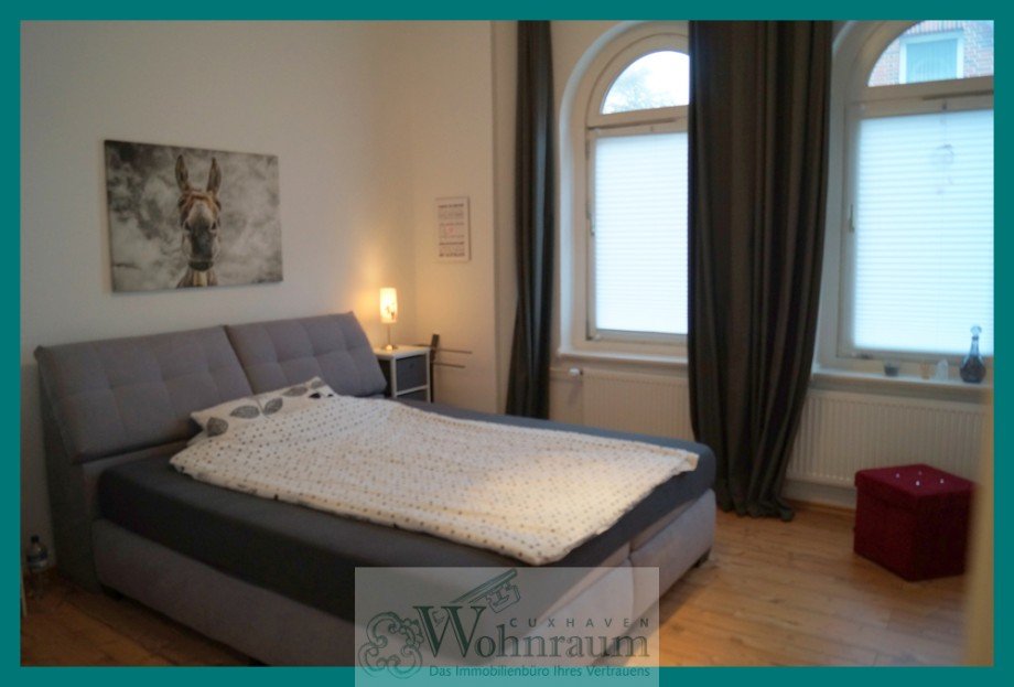 Schlafzimmer 1 Erdgeschosswohnung Cuxhaven