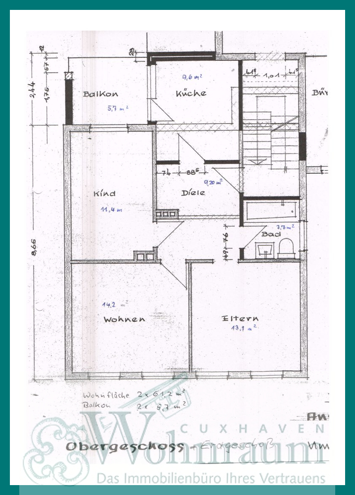 OG + EG Mehrfamilienhaus Cuxhaven
