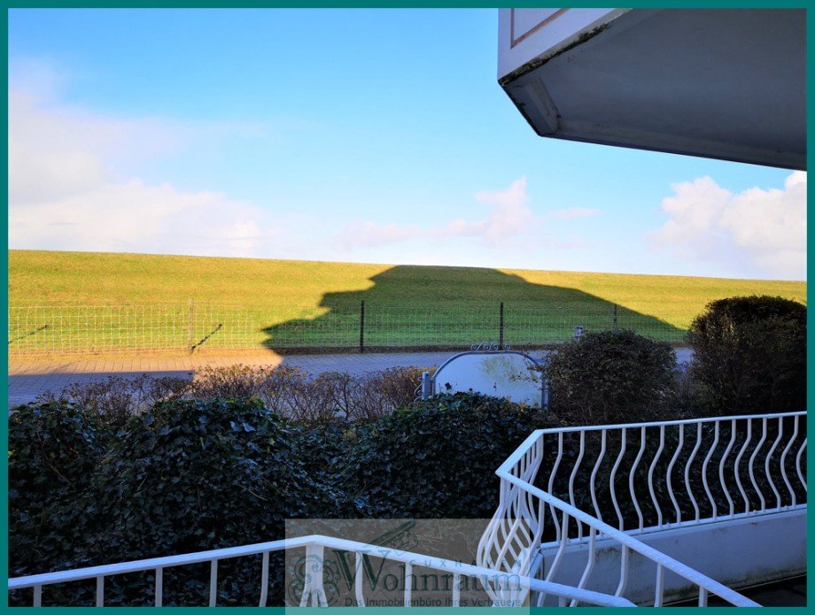 Blick vom Balkon Etagenwohnung Cuxhaven / Duhnen