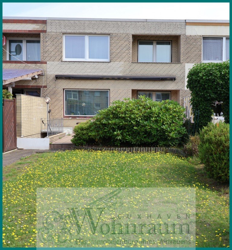  Cuxhaven Reihenmittelhaus Reihenmittelhaus in D�se, voll unterkellert