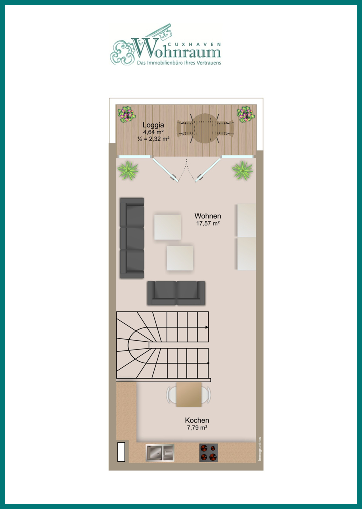 1 OG Maisonettewohnung Cuxhaven