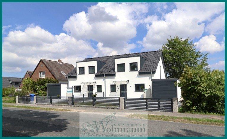  Cuxhaven / Altenbruch Doppelhaush�lfte Moderne Neubau-Doppelhaush�lfte -provisionsfrei-