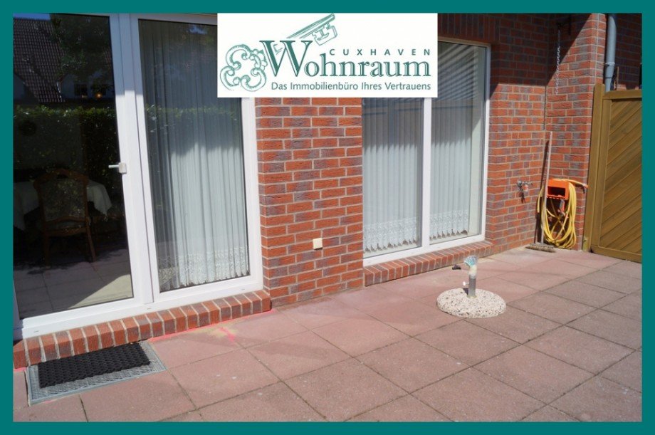 sonnige Terrasse Reihenmittelhaus Cuxhaven / Groden