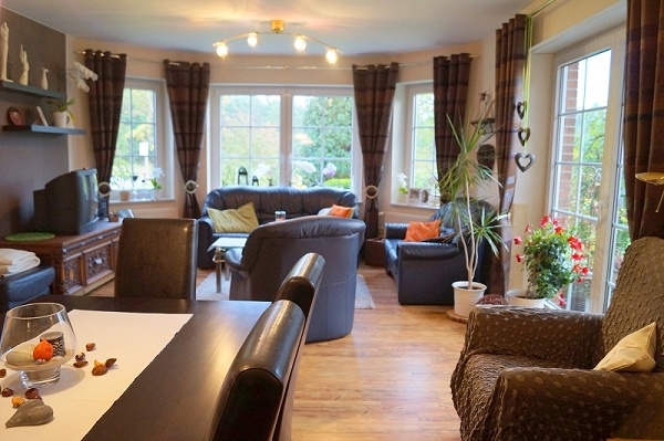 Blick ins Wohnzimmer Haus Nordholz