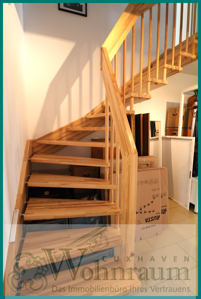 Treppe zum OG Einfamilienhaus Tarmstedt