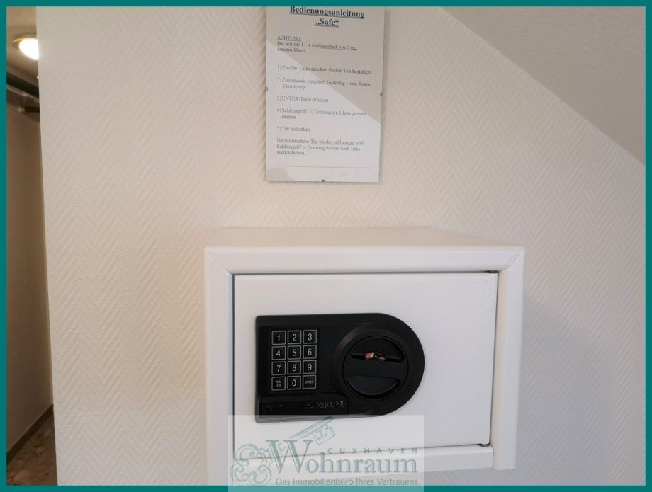 Schl�sselsafe Etagenwohnung Cuxhaven / Duhnen