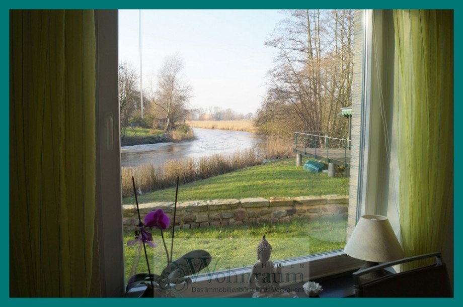 Blick von der K�che Einfamilienhaus Cuxhaven / Altenbruch