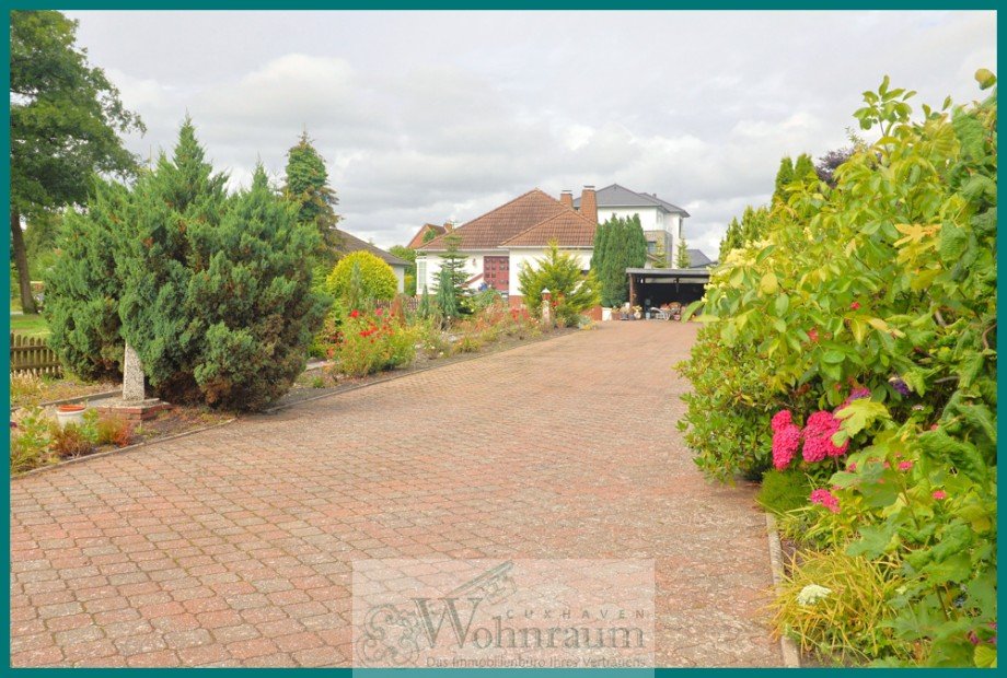 Einfahrt Bungalow Wurster Nordseek�ste Nordholz