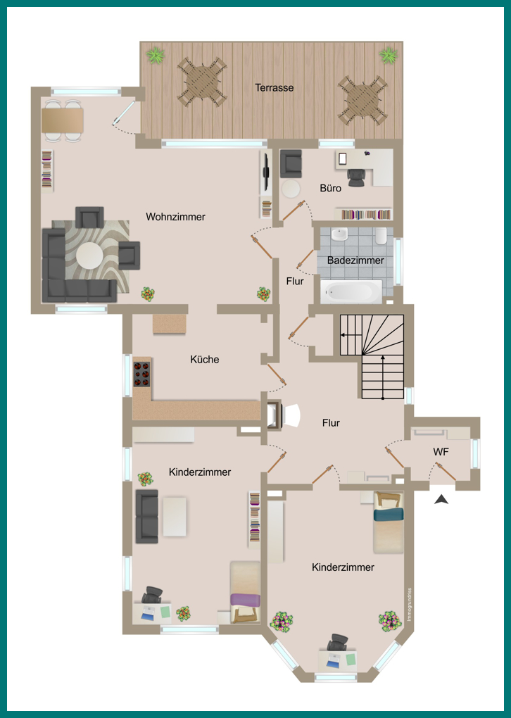 Erdgeschoss Einfamilienhaus Cuxhaven