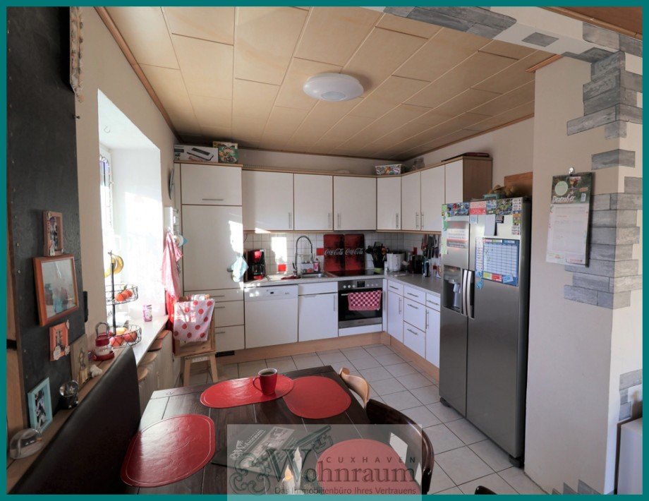 Offene K�che mit Einfamilienhaus Wurster Nordseek�ste
