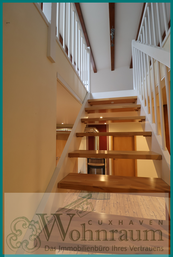 Treppe zum OG Einfamilienhaus Padingb�ttel