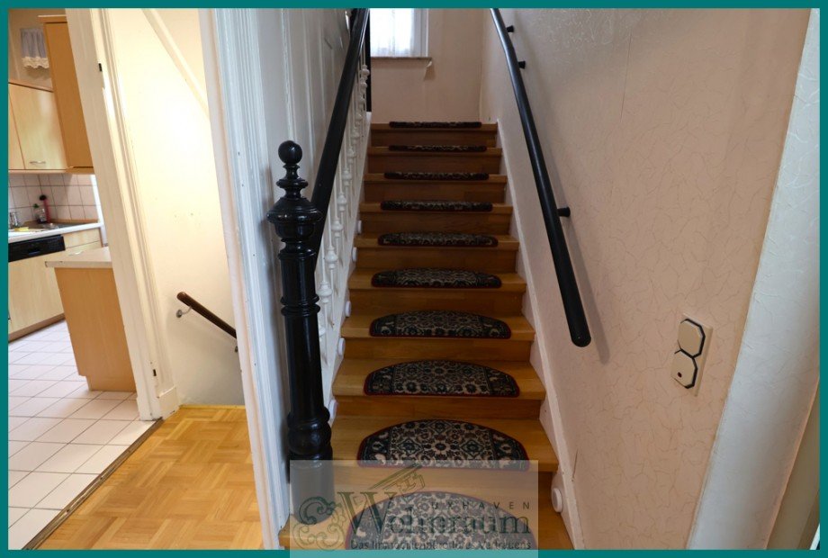 Treppe zum 1.OG Zweifamilienhaus Cuxhaven