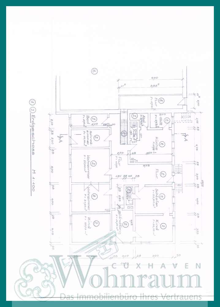 Haupthaus EG Haus Wurster Nordseek�ste