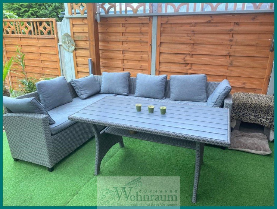 �berdachte Terrasse Reiheneckhaus Cuxhaven / S�derwisch