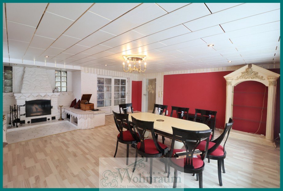 Wohnzimmer Wohnung EG Einfamilienhaus Cadenberge