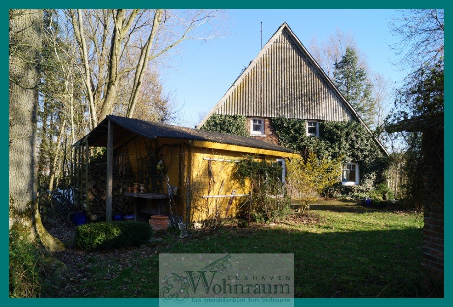 R�ckansicht Resthof Ihlienworth