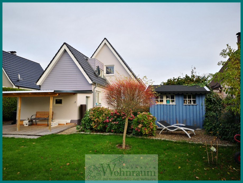 Gartenansicht Einfamilienhaus Cuxhaven