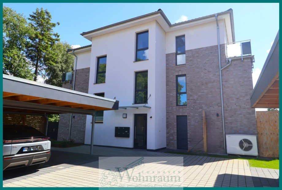 Stra�enansicht Etagenwohnung Cuxhaven / D�se