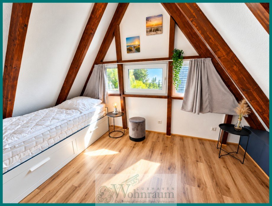 Schlafzimmer 2 Ferienhaus Cuxhaven / Duhnen