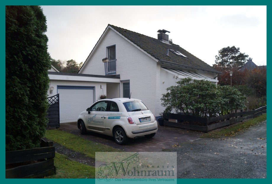 Stra�enansicht Einfamilienhaus Cuxhaven / Sahlenburg