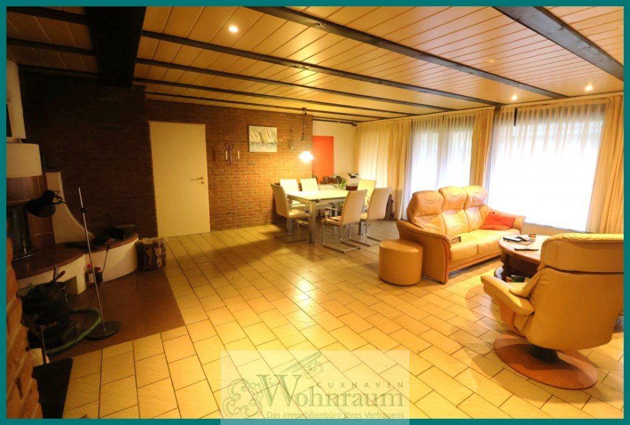 Wohnzimmer Einfamilienhaus Cuxhaven / Sahlenburg