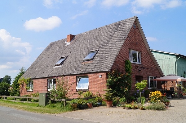 Au�enansicht des Hauses Einfamilienhaus Nordleda