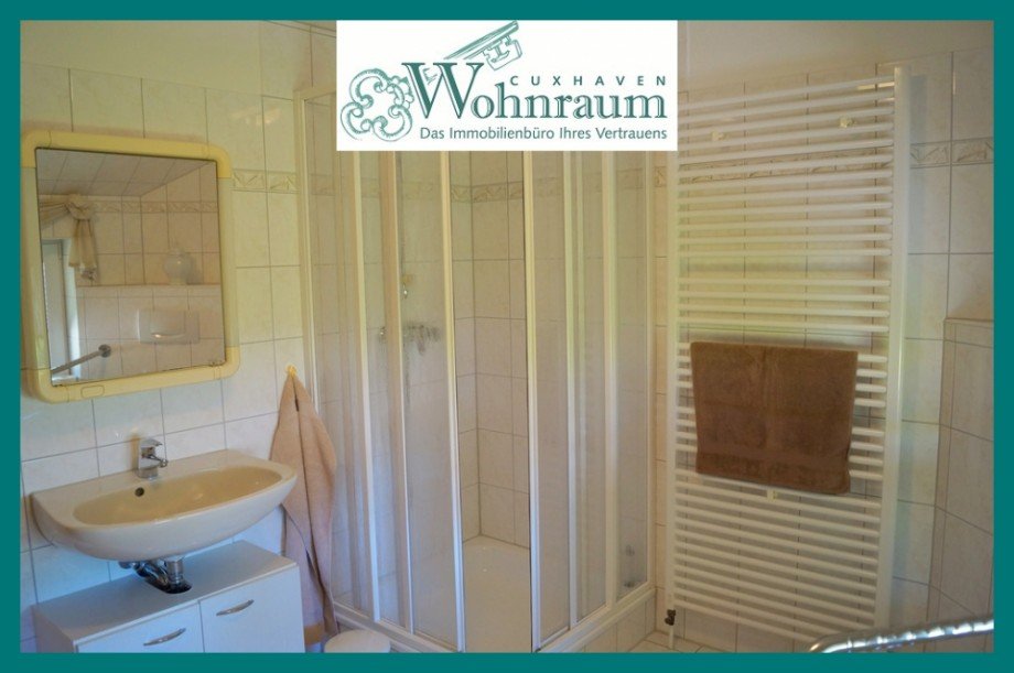 Duschbad im OG Reihenmittelhaus Cuxhaven / Groden