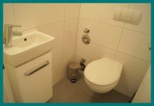 neues G�ste-WC Sanierte Eigentumswohnung, strandnah in D�se.